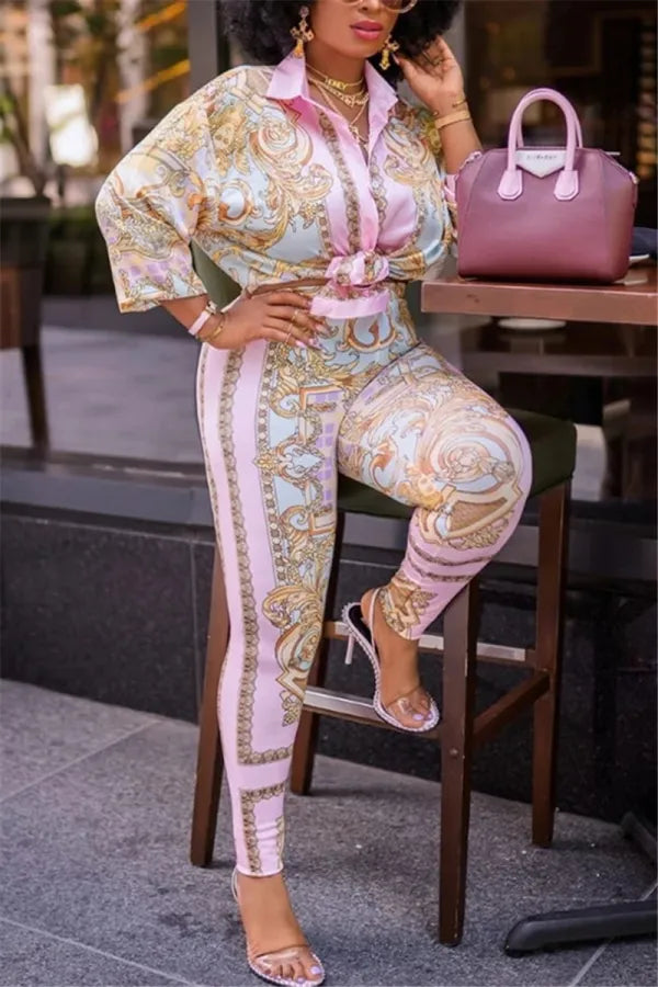 Two Piece Pencil Long Sleeve Suits